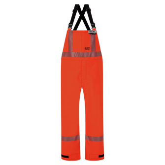 High-Visibility Chemical Splash Protective Overall, for non-flammable liquid che