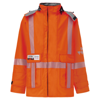 Jacket, High-Visibility FR/ARC Rated,  Canadian Markings, Regular, 707F-GK