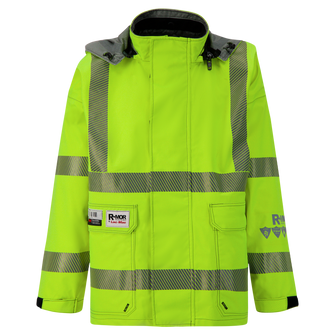 Jacket, High-Visibility, FR/ARC Rated, SAFE-T™ Style, US Markings, Regular, 707F