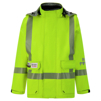 Jacket, High-Visibility, FR/ARC Rated, SAFE-T™ Style, Canadian Markings, Regular